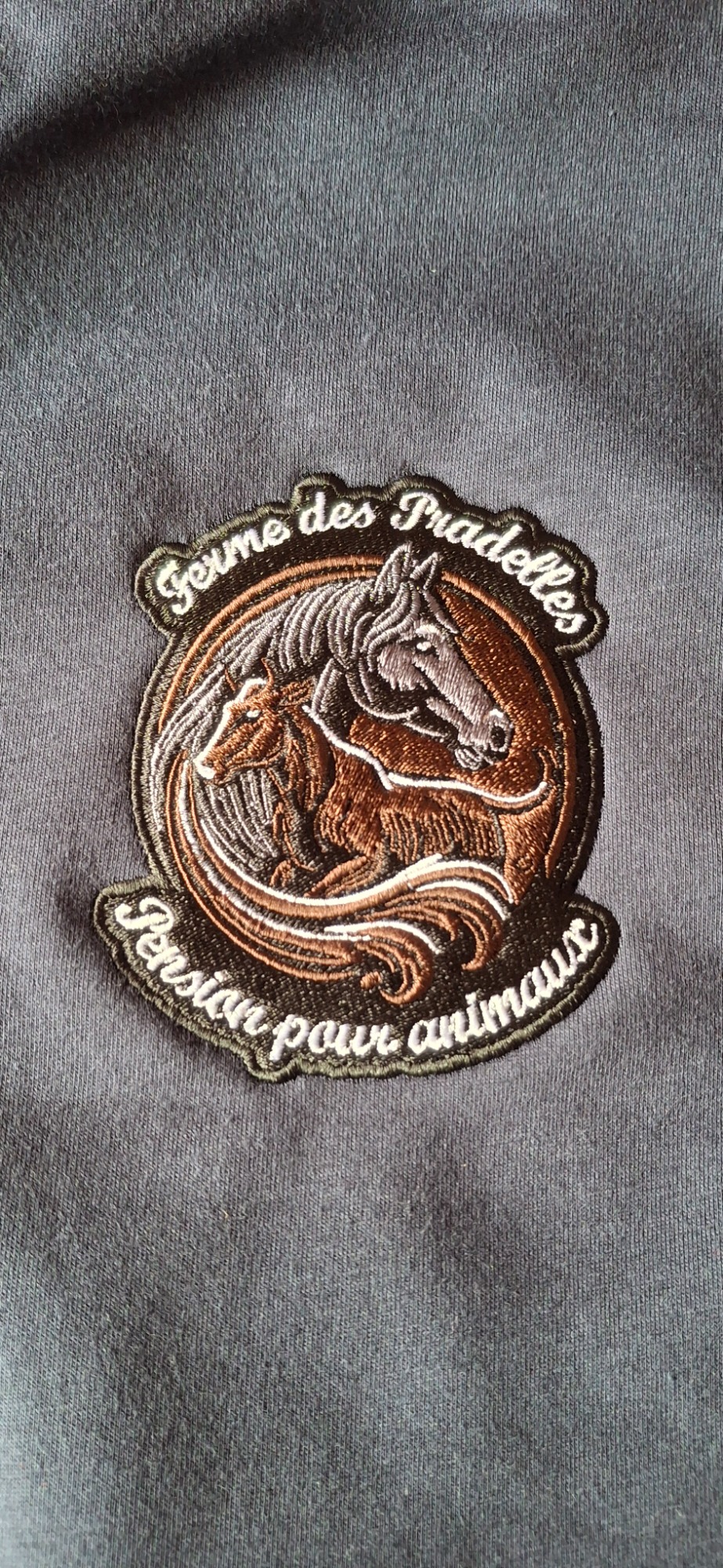 Broderie sur veste Sofshell Broderie sur veste Sofshell