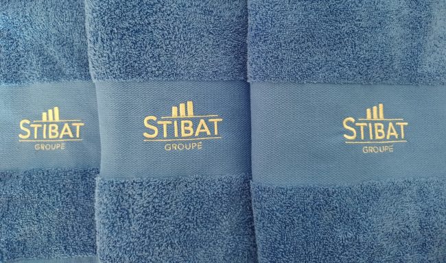 Broderies pour entreprises STIBAT et PRIMO
